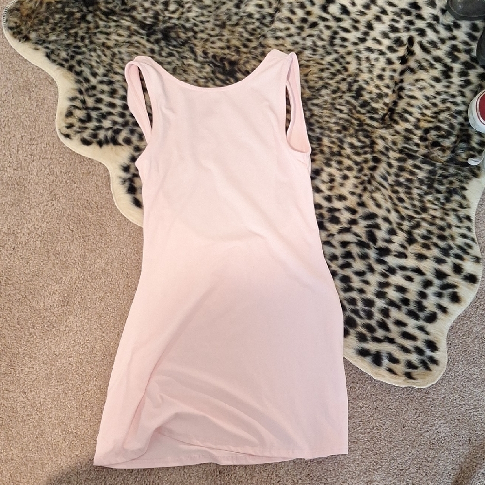Women's Pink Sleeveless Top